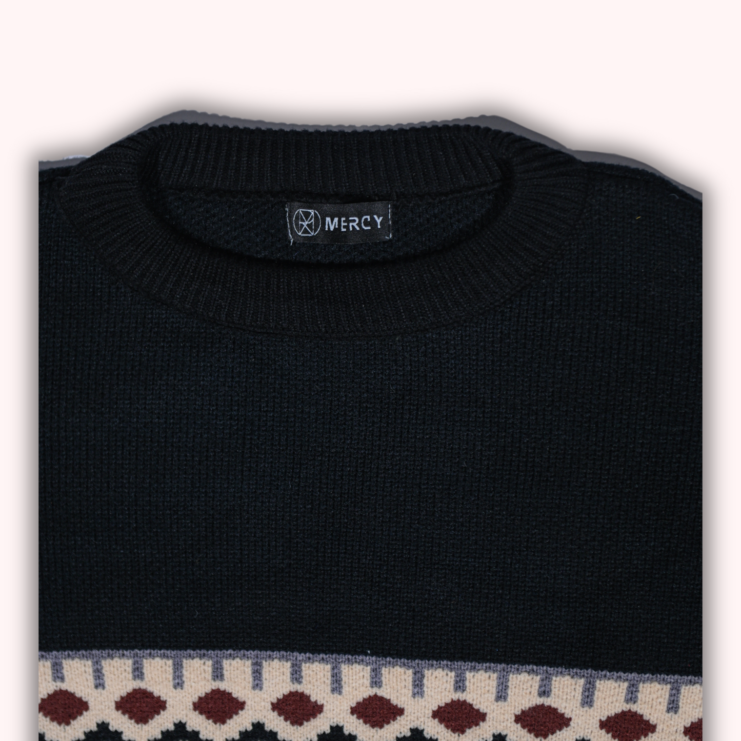 Patterned Knitwear Sweater